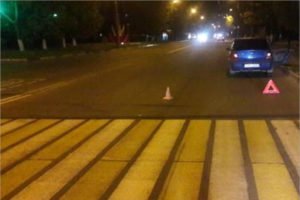 Водитель «Логана» сбил в Брянске женщину на пешеходном переходе