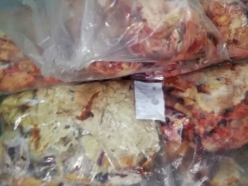 В Брянской области уничтожили еще 1,5 тонны сомнительного белорусского мяса