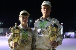 Супруги Малаховы из Брянской области стали бронзовыми призёрами Армейских игр