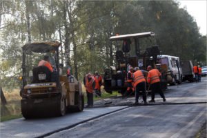 Ремонт запланированных участков дороги Стародуб-Климово завершается досрочно