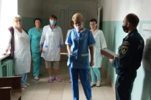 В Выгоничах в рамках учений эвакуировали центральную районную больницу