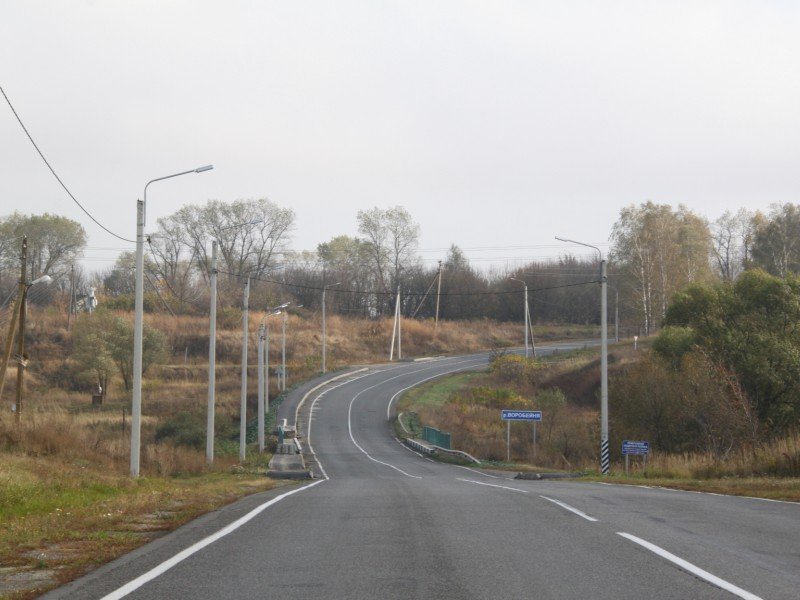 Новое освещение получили 30 км региональных дорог в восьми брянских муниципалитетах