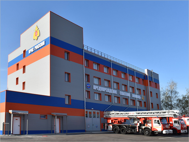 В Брянске специализированная пожарная часть переехала в новое здание