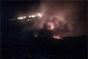 В ночном пожаре в Дятьково погибли двое молодых мужчин