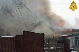 В клинцовском селе Ардонь сгорел жилой дом, погиб мужчина