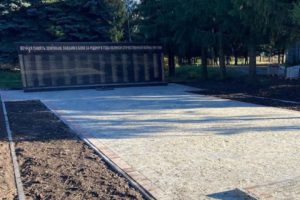 В карачевской деревне Масловка готовятся к открытию мемориала погибшим на войне