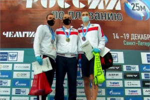Брянский пловец завоевал бронзу чемпионата России на короткой воде