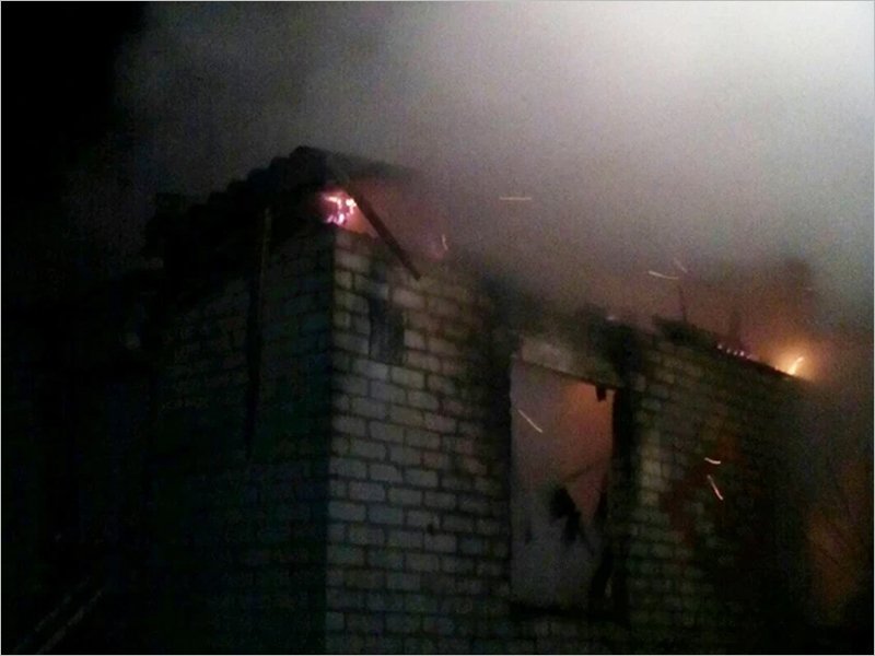 В ночном пожаре на хуторе под Жуковкой погибли двое братьев