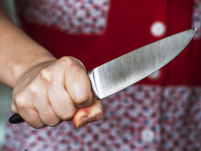 Поссорились: жительница Брянска по пьяни зарезала супруга кухонным ножом
