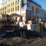В Брянске продолжается реконструкция канализационного коллектора на Набережной