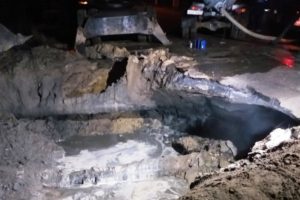 Брянский город Новозыбков на двое суток остался без водоснабжения из-за коммунальной аварии