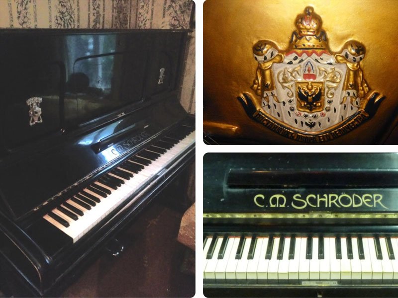 Жительница Брянска подарила пианино для будущего музея князя Михаила Романова