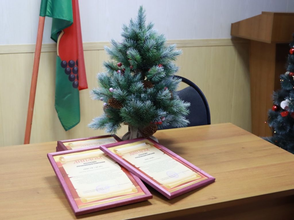 В центре Брянска управляющие компании наградили за новогоднее настроение жителей