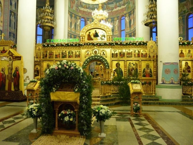Трансляция рождественского богослужения в Кафедральном соборе Брянска начнётся с 23.30
