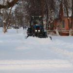 Улицы Брянска откапывают от снега