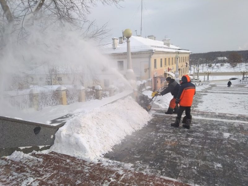 С улиц Брянска вывезли более трёх тысяч тонн снега