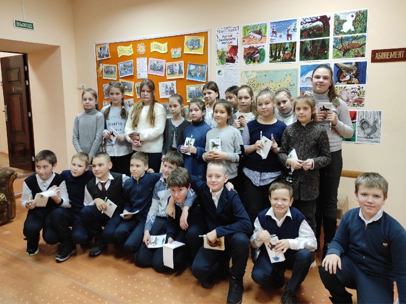 Заповедник «Брянский лес» организовал сразу три выставки детского рисунка
