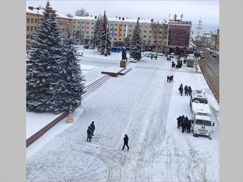 Навальнистская акция в Брянске 31 января оказалась подготовленной только с одной стороны