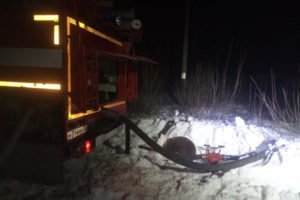 В ночном пожаре жилого дома в Клинцах погибла хозяйка