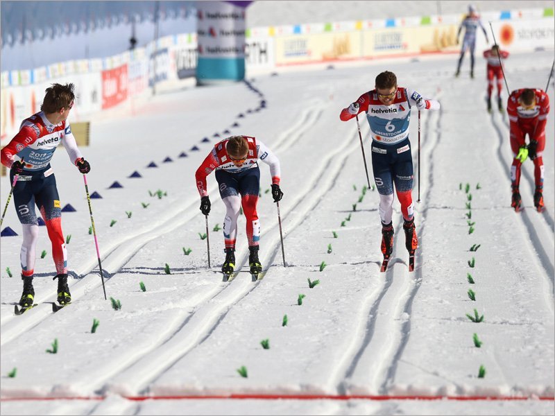 Александр Большунов не прошёл в полуфинал спринта на «Тур де Ски»