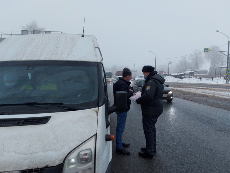В Брянской области за три дня поймали более 300 водителей автобусов, нарушивших ПДД