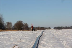 В Почепском районе завершено строительство четырёхкилометрового газопровода