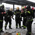 Брянские пожарные потренировались на ТЦ «Метро»