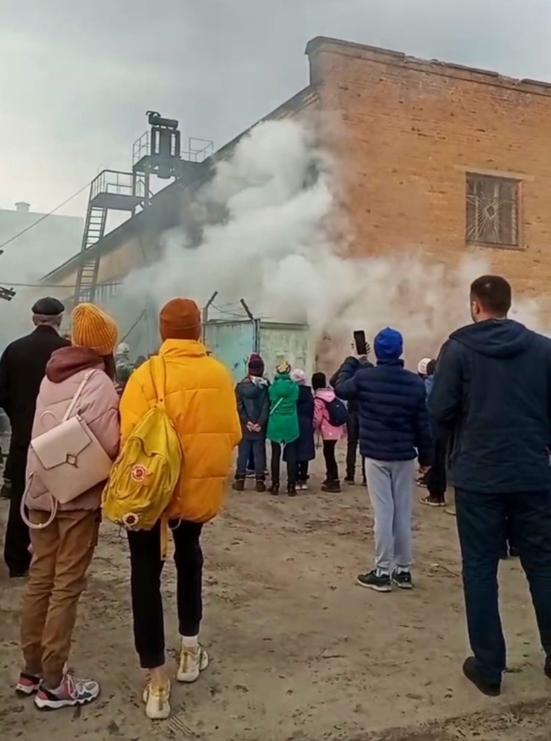 Пожар на котельной лишил жителей микрорайона в Брянске тепла и горячей воды