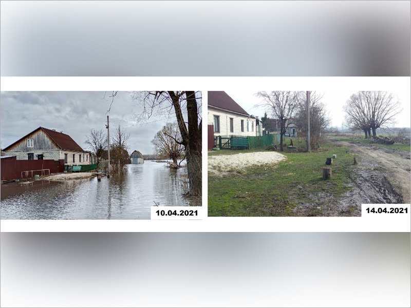 Паводок-2021 в Брянске: в Болве вода падает, в Десне — продолжает подниматься