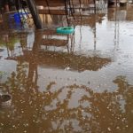 Субботний дождь затопил дома в Володарском районе Брянска