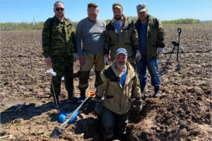 Брянские поисковики обнаружили останки ещё двоих бойцов Красной Армии