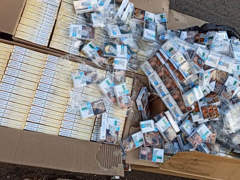 Пограничники изъяли в Брянской области контрабандные сигареты на 700 тысяч рублей