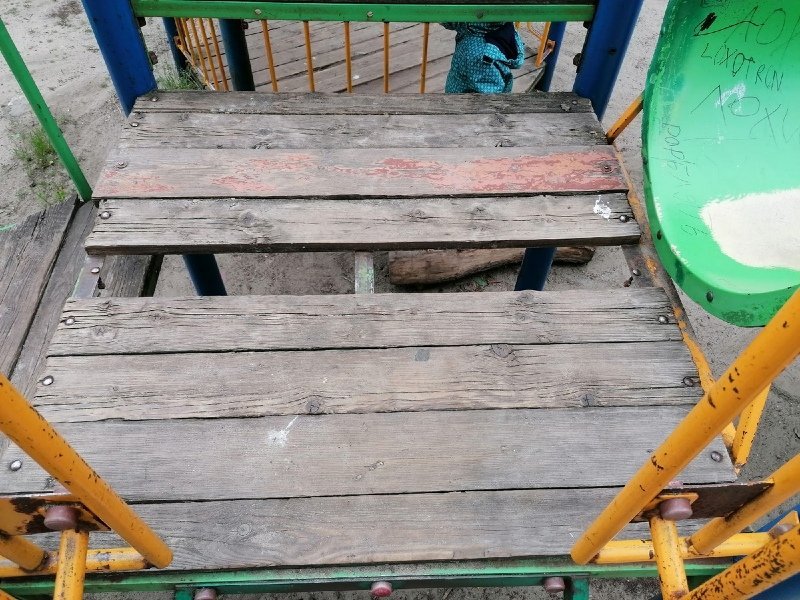 В Бежице будет отремонтирована детская площадка на Донбасской