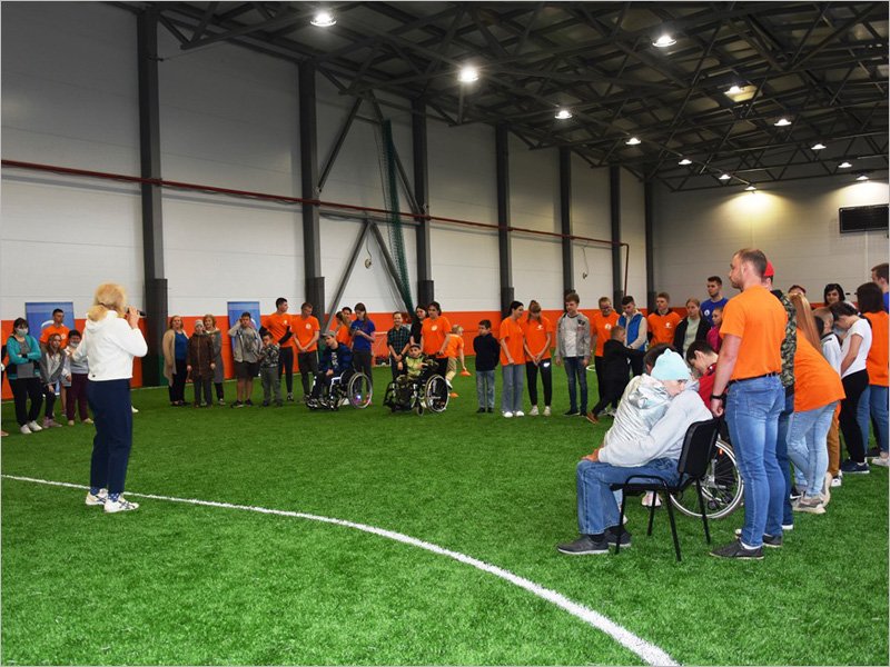 «Поверь в себя»: в Брянске состоялся спортивно-игровой праздник для детей-инвалидов