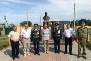 Брянские ветераны-пограничники посетили именную заставу в белорусском Лоеве