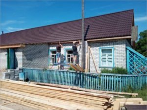 В Унечском районе ремонтируют сельский Дом культуры по партпроекту «ЕР»
