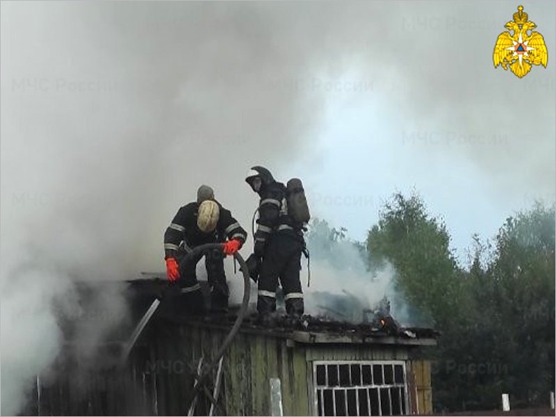 В сгоревшем частном доме в Брянске  погиб пожилой мужчина