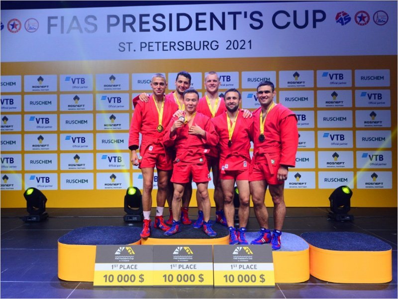 Артём Осипенко завоевал золотую медаль на Кубке президента FIAS