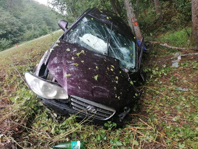 В аварии под Трубчевском пассажир разбил голову