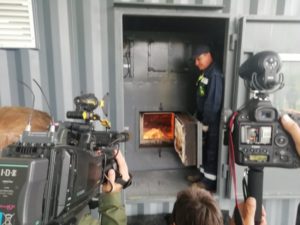 В Брянской области сожгли тонну кокаина. В присутствии губернатора