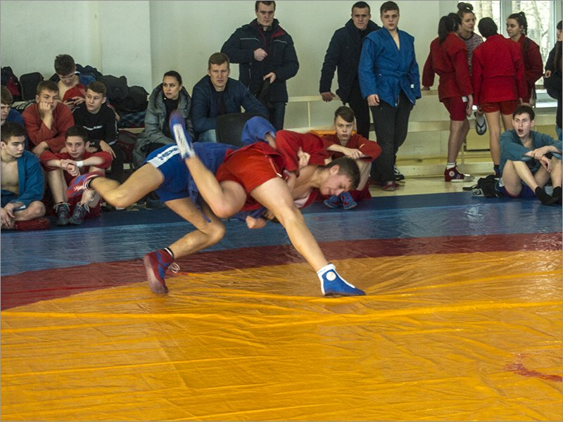 В Брянске прошёл отбор самбистов на молодёжное первенство России