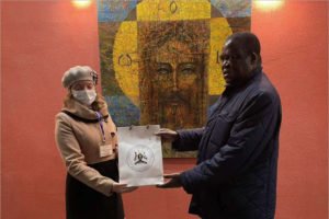 Посол африканской картофельной державы второй раз за три месяца приехал к Александру Богомазу