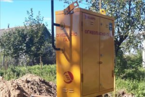 В брянском посёлке Шведчики произведена замена 19 пунктов редуцирования газа