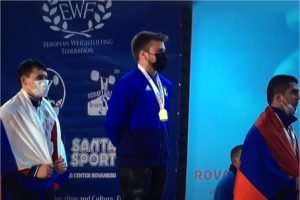 Брянский тяжелоатлет завоевал серебряную медаль европейского первенства