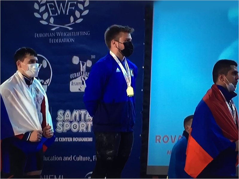 Брянский тяжелоатлет завоевал серебряную медаль европейского первенства