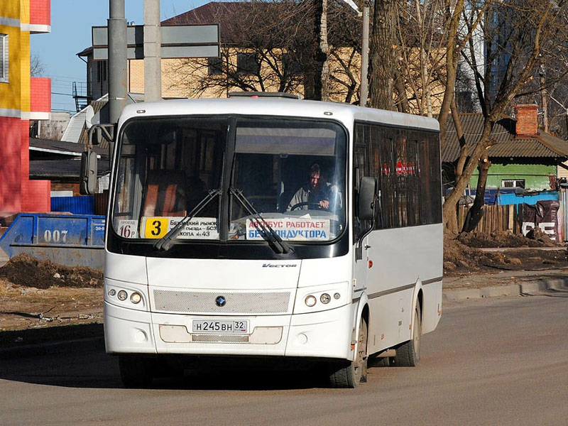 В Брянске с 24 ноября «сдвинут» расписание автобуса №3