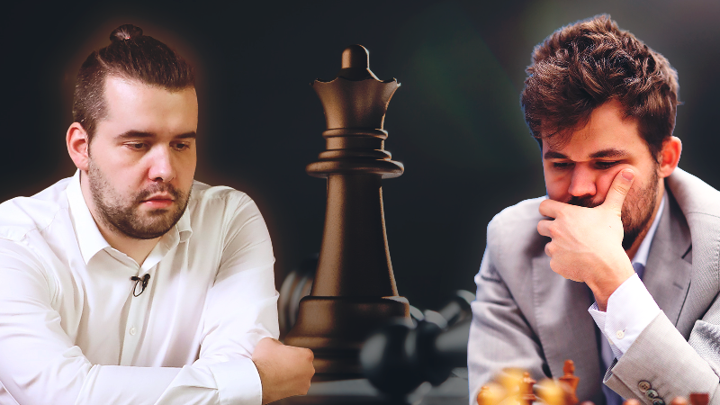 Ян Непомнящий и Магнус Карлсен сыграли вничью в пятой партии за титул чемпиона мира по шахматам