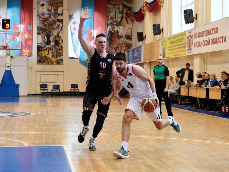 Баскетбольные «Брянск» и «Рязань» обменялись победами