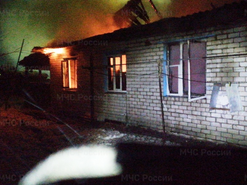 В утреннем пожаре в городе Дятьково погиб 66-летний мужчина