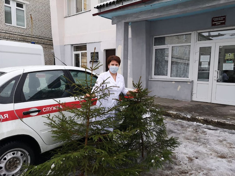 «Ёлочка – врачам»: брянские лесники привезут в больницы больше тысячи новогодних ёлок и сосен